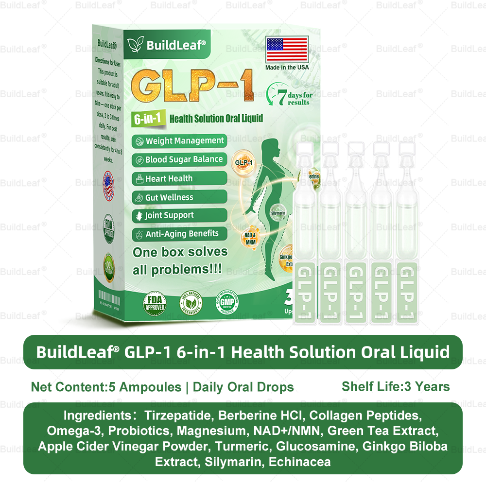 FDA 𝖮𝖿𝖿𝗂𝖼𝗂𝖺𝗅 𝖲𝗍𝗈𝗋𝖾 | 𝑩𝒖𝐢𝒍𝒅𝑳𝒆𝐚𝒇® GL𝐏-1 6-𝒊𝒏-1 𝑯𝒆𝒂𝒍𝒕𝒉 𝑺𝒐𝒍𝒖𝒕𝒊𝒐𝒏 𝖮𝗋𝖺𝗅 𝐋𝐢𝐪𝐮𝐢𝐝 (𝑱𝒖𝒔𝒕 𝒐𝒏𝒄𝒆 𝒂 𝒅𝒂𝒚, 𝘃𝗶𝘀𝗶𝗯𝗹𝗲 𝗰𝗵𝗮𝗻𝗴𝗲𝘀 𝗶𝗻 𝟳 𝗱𝗮𝘆𝘀） ✅ 𝘍𝘰𝘳 𝘰𝘣𝘦𝘴𝘪𝘵𝘺, 𝘤𝘢𝘳𝘥𝘪𝘰𝘷𝘢𝘴𝘤𝘶𝘭𝘢𝘳 𝘩𝘦𝘢𝘭𝘵𝘩,𝙙𝙞𝙖𝙗𝙚𝙩𝙚𝙨, 𝙨𝙡𝙚𝙚𝙥 𝐚𝐩𝐧𝐞𝐚, 𝐆𝐮𝐭 𝐇𝐞𝐚𝐥𝐭𝐡, 𝐣𝐨𝐢𝐧𝐭 𝐢𝐬𝐬𝐮𝐞𝐬, 𝐚𝐧𝐝 𝐦𝐨𝐫𝐞
