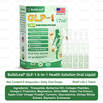 FDA 𝖮𝖿𝖿𝗂𝖼𝗂𝖺𝗅 𝖲𝗍𝗈𝗋𝖾 | 𝑩𝒖𝐢𝒍𝒅𝑳𝒆𝐚𝒇® GL𝐏-1 6-𝒊𝒏-1 𝑯𝒆𝒂𝒍𝒕𝒉 𝑺𝒐𝒍𝒖𝒕𝒊𝒐𝒏 𝖮𝗋𝖺𝗅 𝐋𝐢𝐪𝐮𝐢𝐝 (𝑱𝒖𝒔𝒕 𝒐𝒏𝒄𝒆 𝒂 𝒅𝒂𝒚, 𝘃𝗶𝘀𝗶𝗯𝗹𝗲 𝗰𝗵𝗮𝗻𝗴𝗲𝘀 𝗶𝗻 𝟳 𝗱𝗮𝘆𝘀） ✅ 𝘍𝘰𝘳 𝘰𝘣𝘦𝘴𝘪𝘵𝘺, 𝘤𝘢𝘳𝘥𝘪𝘰𝘷𝘢𝘴𝘤𝘶𝘭𝘢𝘳 𝘩𝘦𝘢𝘭𝘵𝘩,𝙙𝙞𝙖𝙗𝙚𝙩𝙚𝙨, 𝙨𝙡𝙚𝙚𝙥 𝐚𝐩𝐧𝐞𝐚, 𝐆𝐮𝐭 𝐇𝐞𝐚𝐥𝐭𝐡, 𝐣𝐨𝐢𝐧𝐭 𝐢𝐬𝐬𝐮𝐞𝐬, 𝐚𝐧𝐝 𝐦𝐨𝐫𝐞