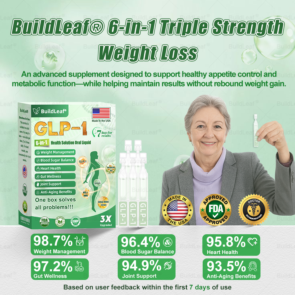 FDA 𝖮𝖿𝖿𝗂𝖼𝗂𝖺𝗅 𝖲𝗍𝗈𝗋𝖾 | 𝑩𝒖𝐢𝒍𝒅𝑳𝒆𝐚𝒇® GL𝐏-1 6-𝒊𝒏-1 𝑯𝒆𝒂𝒍𝒕𝒉 𝑺𝒐𝒍𝒖𝒕𝒊𝒐𝒏 𝖮𝗋𝖺𝗅 𝐋𝐢𝐪𝐮𝐢𝐝 (𝑱𝒖𝒔𝒕 𝒐𝒏𝒄𝒆 𝒂 𝒅𝒂𝒚, 𝘃𝗶𝘀𝗶𝗯𝗹𝗲 𝗰𝗵𝗮𝗻𝗴𝗲𝘀 𝗶𝗻 𝟳 𝗱𝗮𝘆𝘀） ✅ 𝘍𝘰𝘳 𝘰𝘣𝘦𝘴𝘪𝘵𝘺, 𝘤𝘢𝘳𝘥𝘪𝘰𝘷𝘢𝘴𝘤𝘶𝘭𝘢𝘳 𝘩𝘦𝘢𝘭𝘵𝘩,𝙙𝙞𝙖𝙗𝙚𝙩𝙚𝙨, 𝙨𝙡𝙚𝙚𝙥 𝐚𝐩𝐧𝐞𝐚, 𝐆𝐮𝐭 𝐇𝐞𝐚𝐥𝐭𝐡, 𝐣𝐨𝐢𝐧𝐭 𝐢𝐬𝐬𝐮𝐞𝐬, 𝐚𝐧𝐝 𝐦𝐨𝐫𝐞